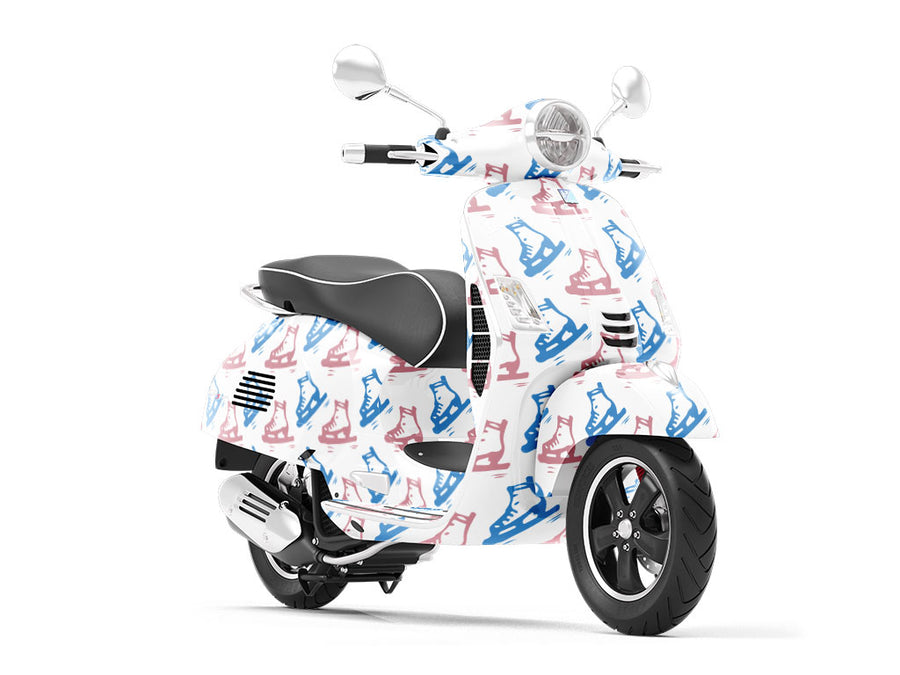 Axel Jump Sport Vespa Scooter Wrap Film