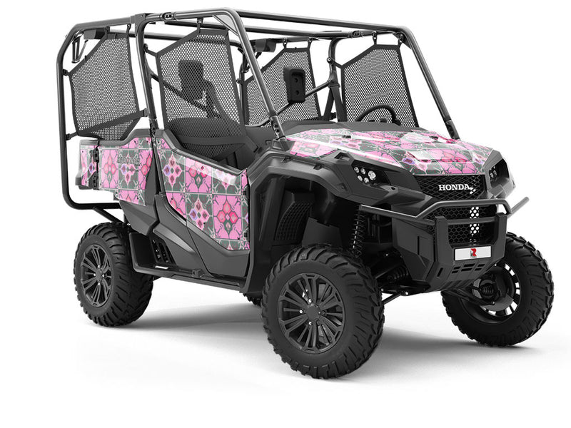 Azalea Tile Utility Vehicle Vinyl Wrap