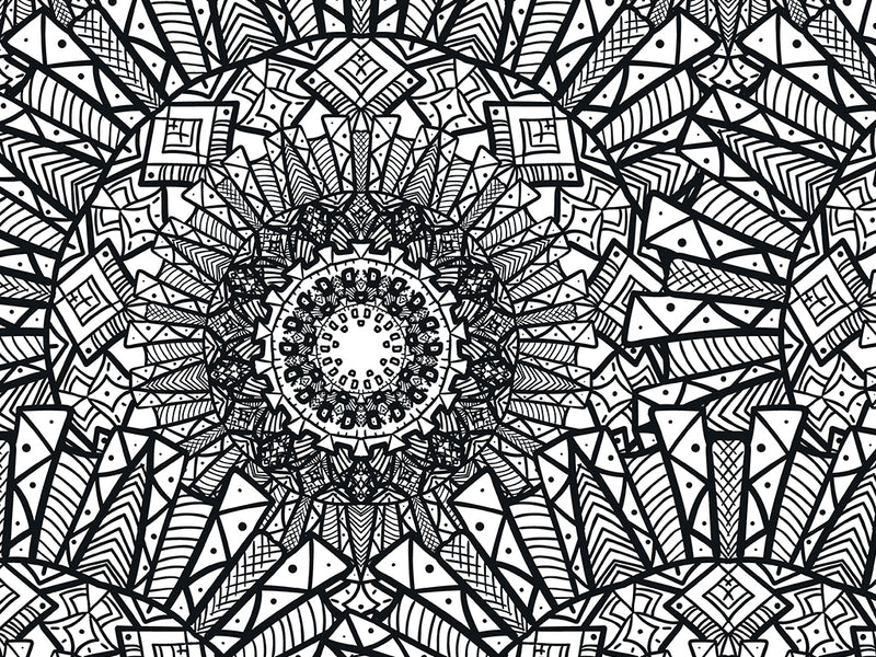 Aztek Sun Mandala Vinyl Wrap Pattern~Rwraps Series 914 Digitally Printed Vinyl Wrap~0