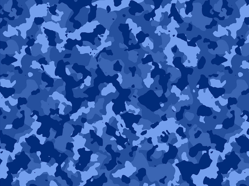Azure Flecktarn Camouflage Vinyl Wrap Pattern~Rwraps Series 914 Digitally Printed Vinyl Wrap~0