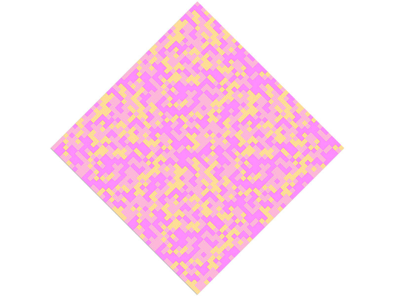 Baby Blanket Pixel Vinyl Wrap Pattern