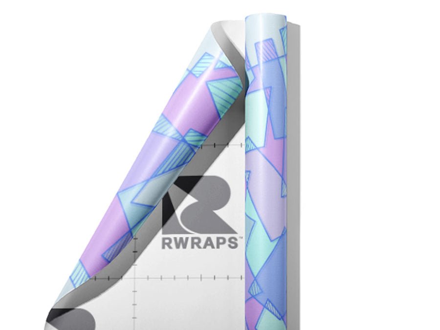 Baby Breath Mosaic Wrap Film Sheets~Rwraps Series 914 Baby Breath Mosaic Scrolled Sheet~3