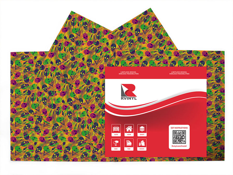 back to back graffiti Craft Vinyl Sheet Pack
