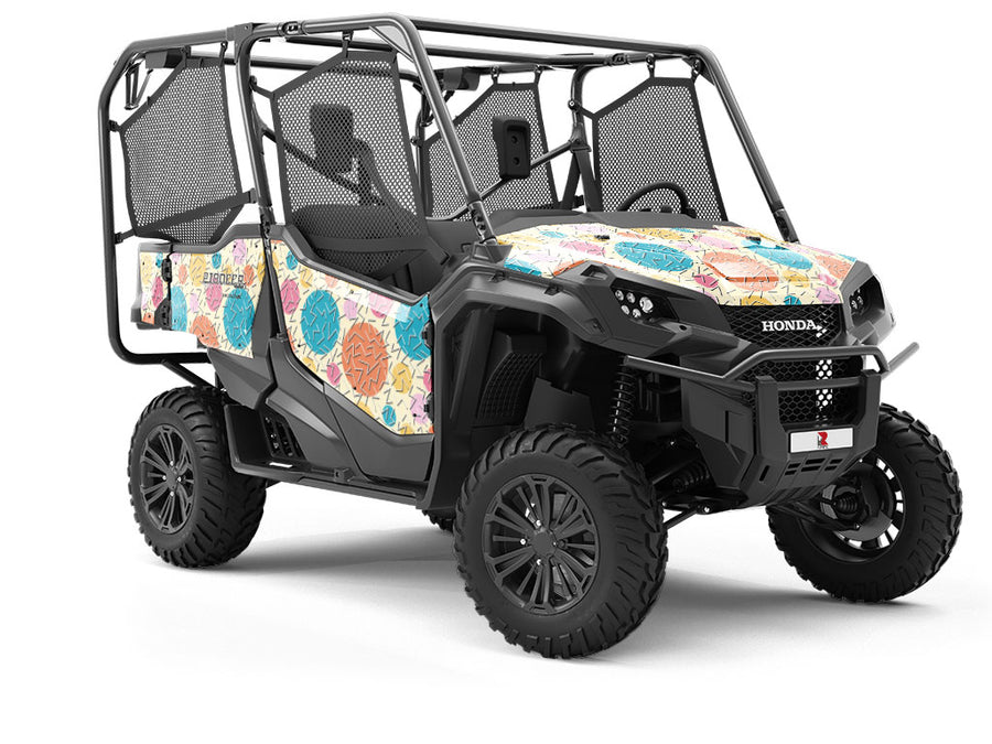 Background Noise Abstract Utility Vehicle Vinyl Wrap