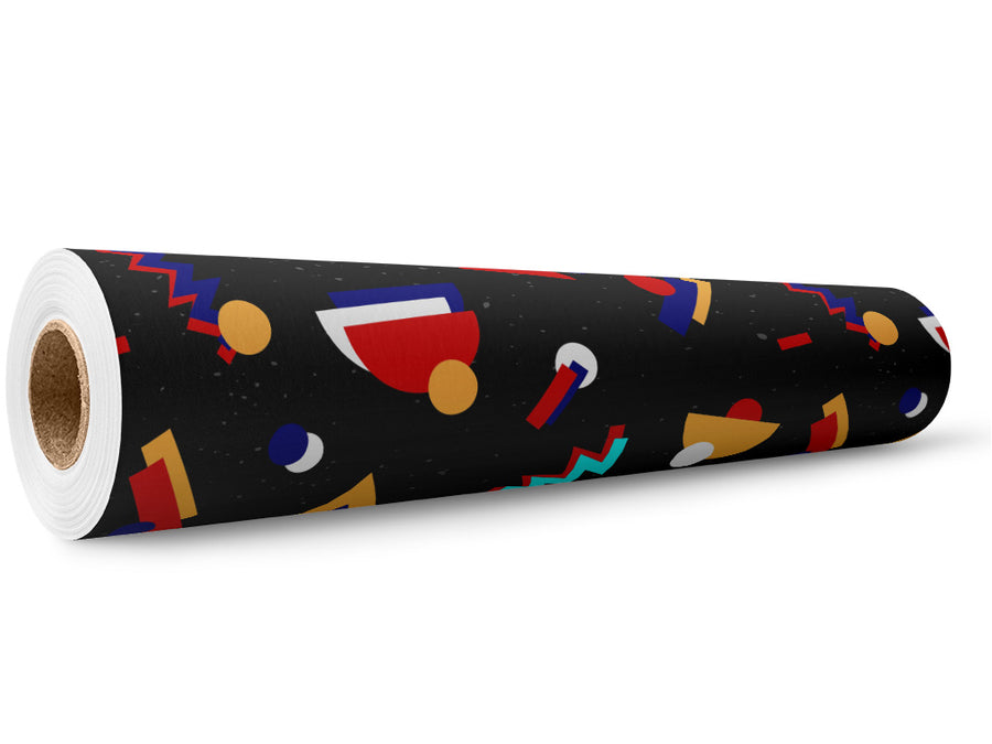 Background Retro Abstract Wrap Film Wholesale Roll~Rwraps Series 914 Digitally Printed Vinyl Roll~5