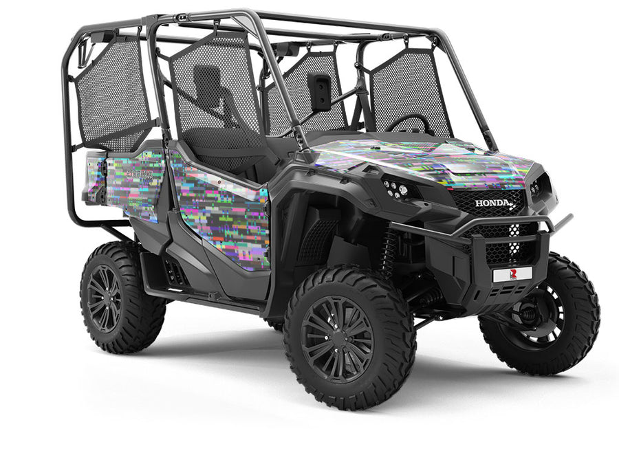 Backup Needed Technology Utility Vehicle Vinyl Wrap