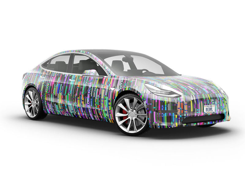 Backup Needed Technology Vehicle Vinyl Wrap
