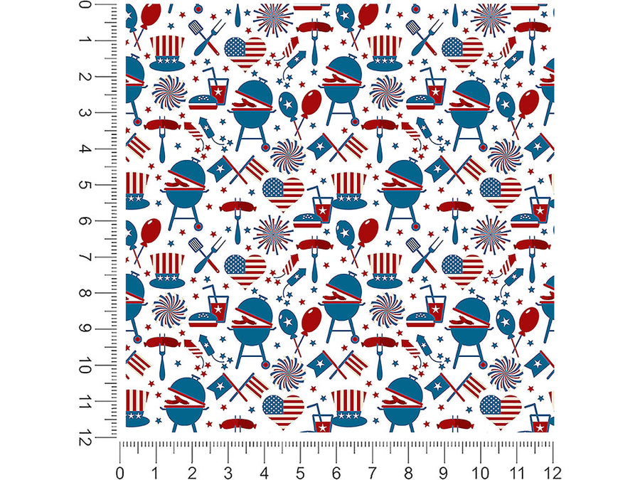 backyard barbecue 1ft x 1ft Craft Sheets