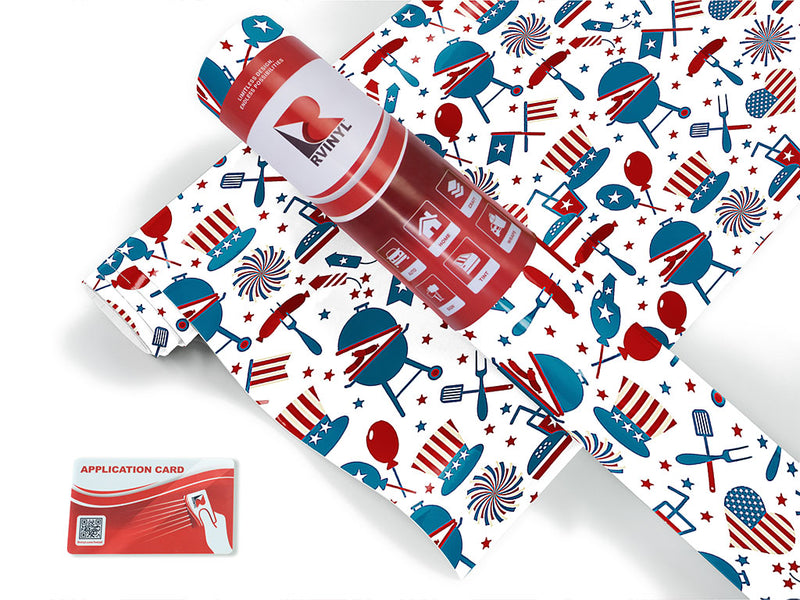 backyard barbecue Craft Vinyl Roll