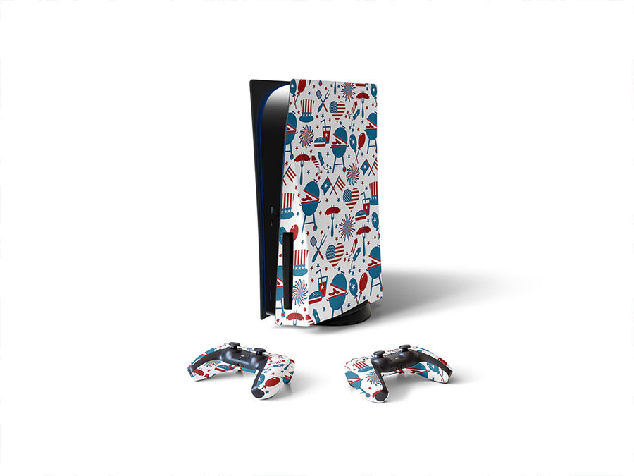 backyard barbecue Sony PS5 DIY Skin