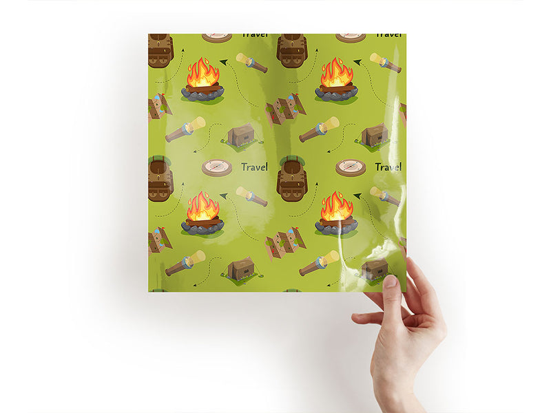 backyard explorations camping Craft Sheets