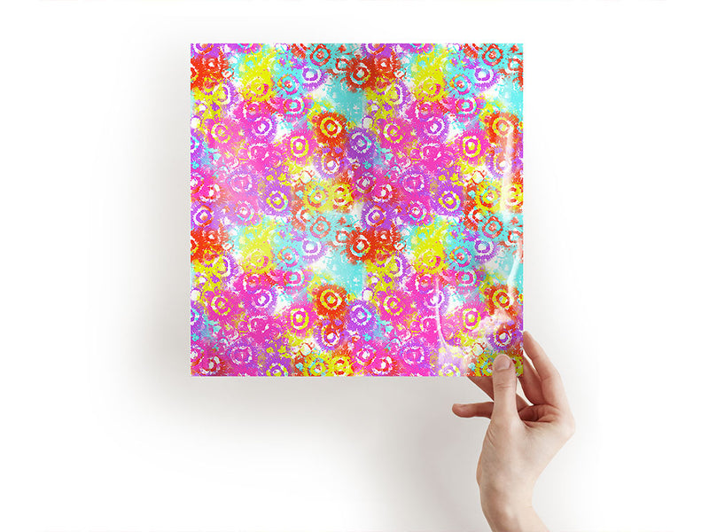 bacterial beauty tie dye Craft Sheets
