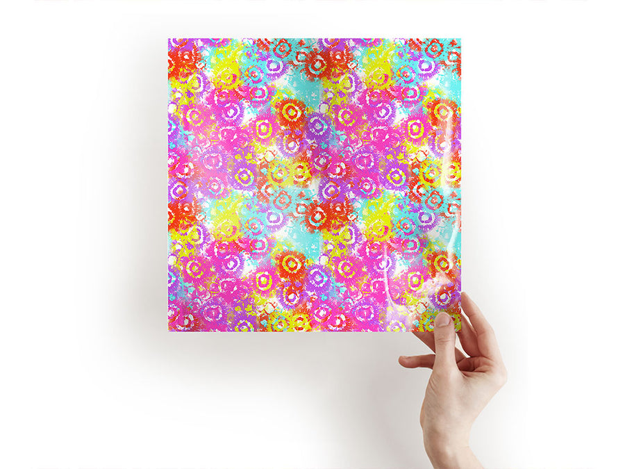 bacterial beauty tie dye Craft Sheets