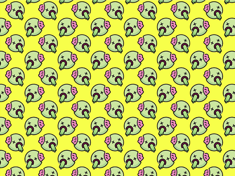 Bad Meal Zombie Vinyl Wrap Pattern~Rwraps Series 914 Digitally Printed Vinyl Wrap~0
