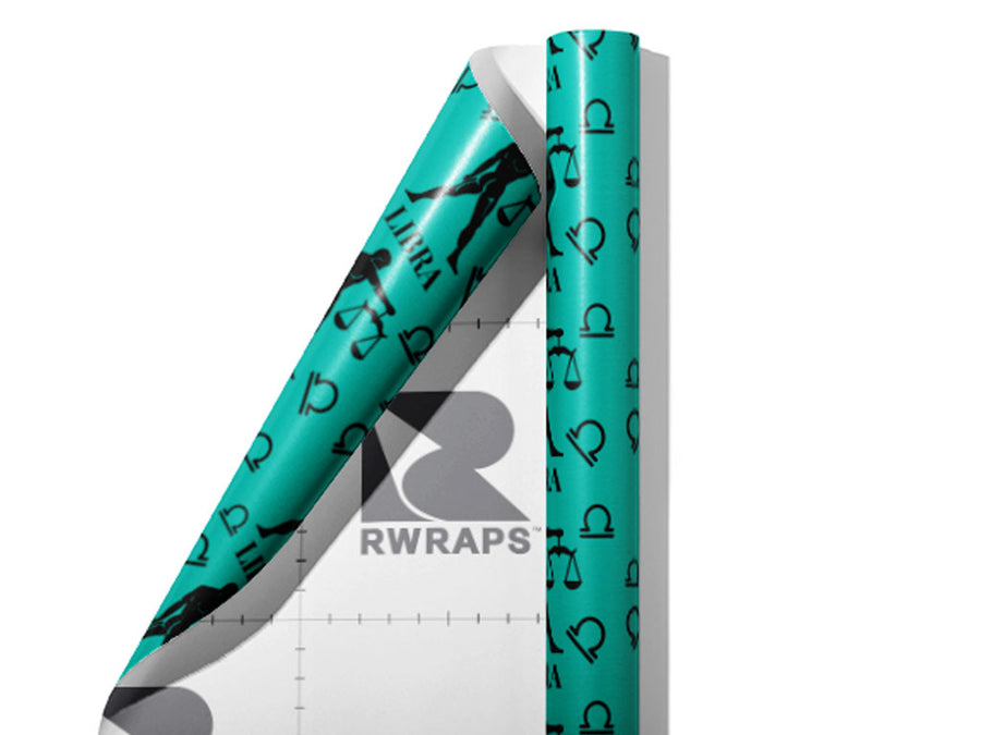 Balanced Justice Astrology Wrap Film Sheets~Rwraps Series 914 Balanced Justice Astrology Scrolled Sheet~3