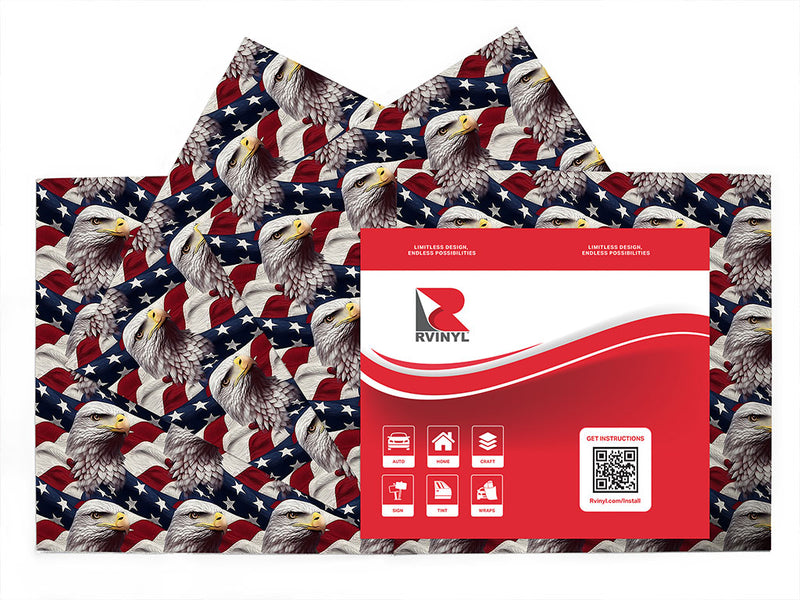 bald eagle Craft Vinyl Sheet Pack