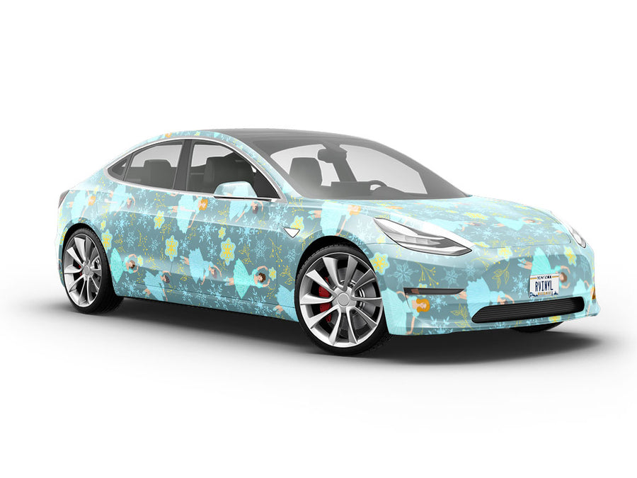 Ballerina Blues Hobby Vehicle Vinyl Wrap