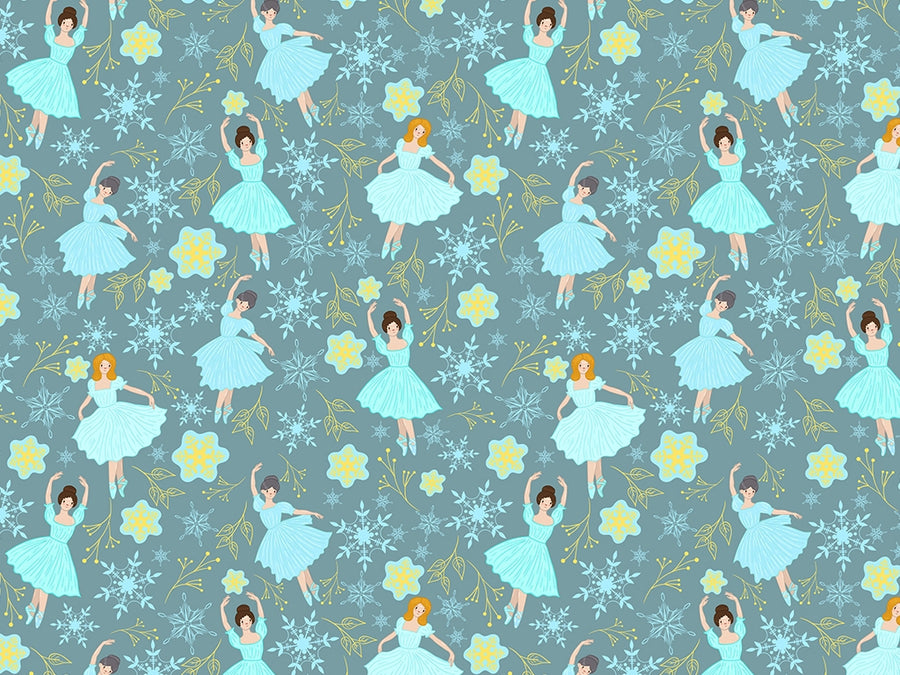 Ballerina Blues Hobby Vinyl Wrap Pattern~Rwraps Series 914 Digitally Printed Vinyl Wrap~0