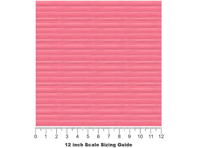 Ballet Slipper Wood Plank Vinyl Film Pattern Size 12 inch Scale~Rwraps Ballet Slipper Wood Plank Sizing Chart~3