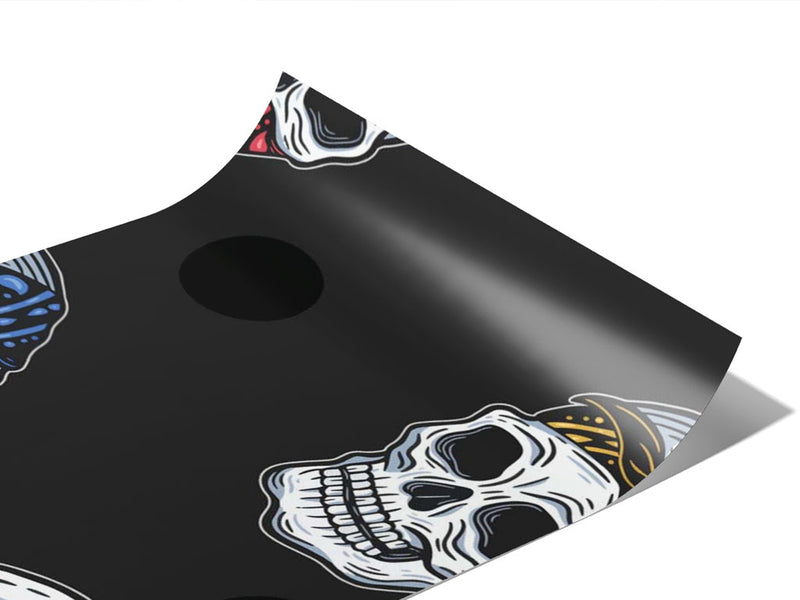 Bandana Three Monkeys Halloween Vinyl Wraps~Rwraps Series 914 Digitally Printed Vinyl Wrap~0