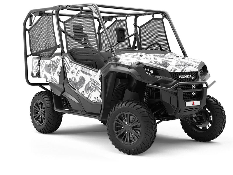 Bang Up Weapon Utility Vehicle Vinyl Wrap