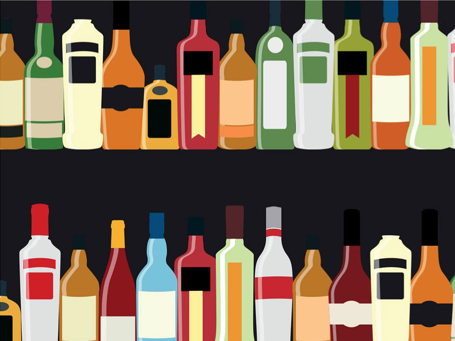 Bar View Alcohol Vinyl Wrap Pattern~Rwraps Series 914 Digitally Printed Vinyl Wrap~0