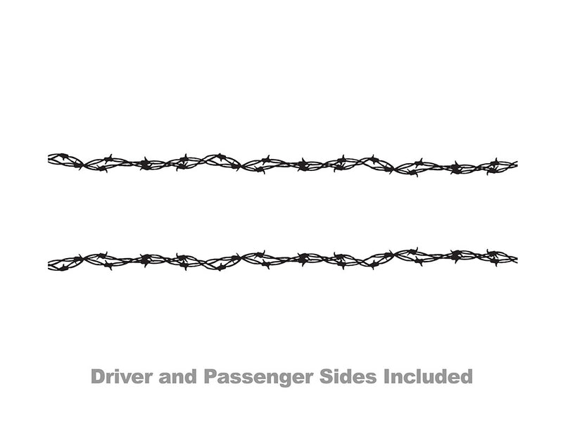 Barbed Wire Vehicle Graphic