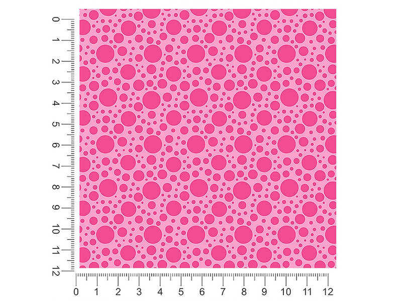 barbie pink polka dot 1ft x 1ft Craft Sheets