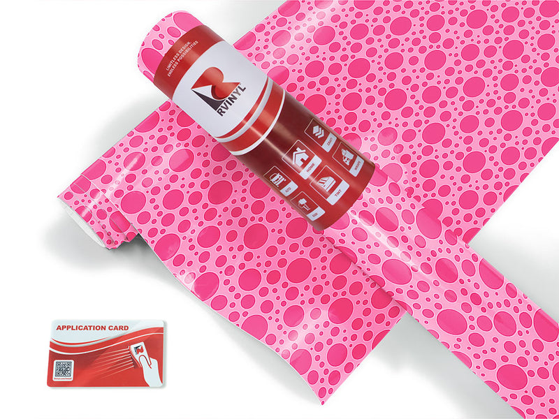 barbie pink polka dot Craft Vinyl Roll