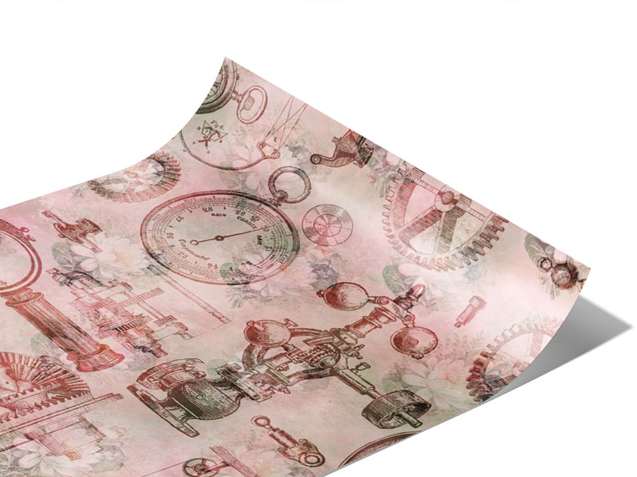 Barometric Romance Steampunk Vinyl Wraps~Rwraps Series 914 Digitally Printed Vinyl Wrap~0