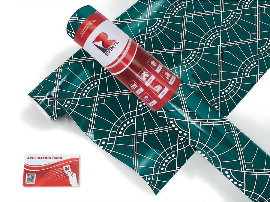 baseball diamond art deco Craft Vinyl Roll