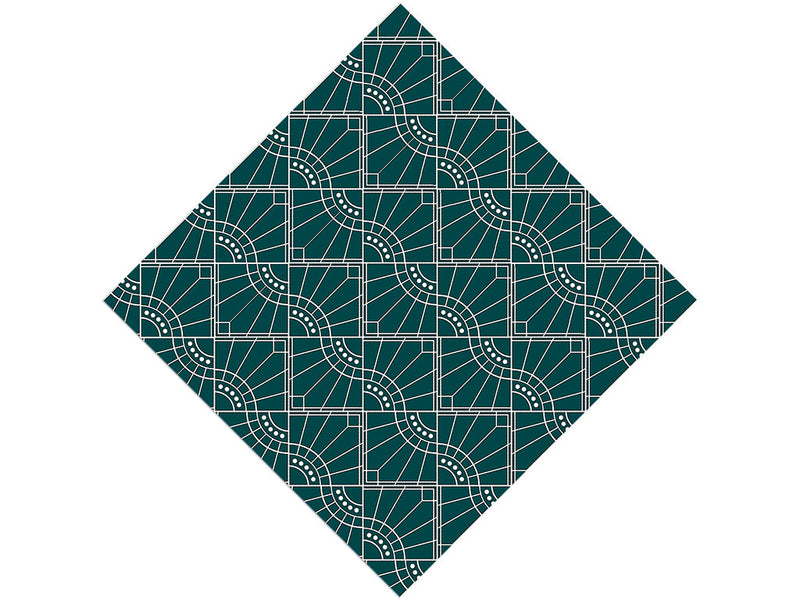 Baseball Diamond Art Deco Vinyl Wrap Pattern