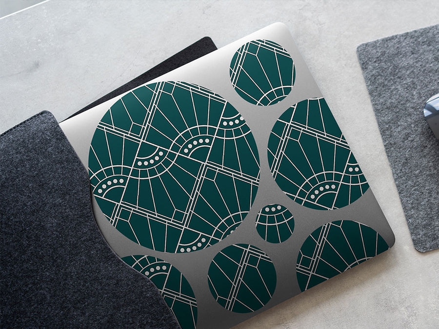 baseball diamond art deco DIY Laptop Stickers
