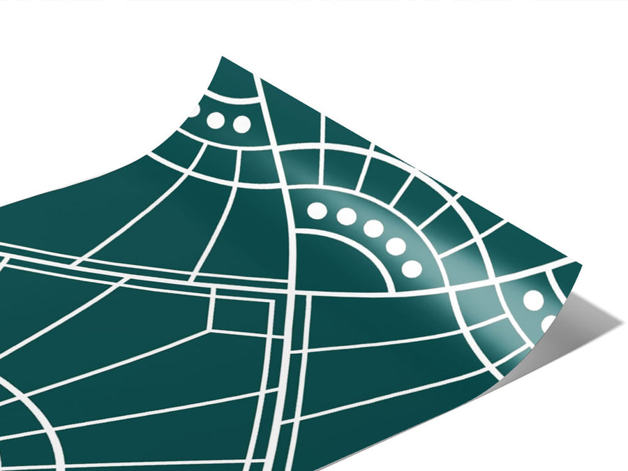 Baseball Diamond Art Deco Vinyl Wraps~Rwraps Series 914 Digitally Printed Vinyl Wrap~0