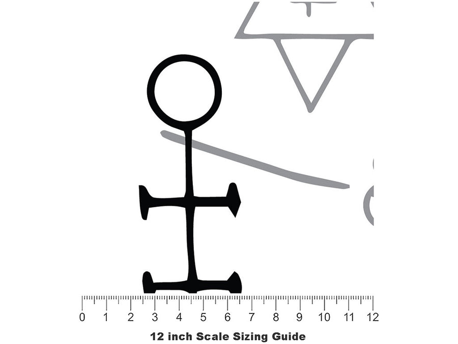 Basic Alchemy Mystic Vinyl Film Pattern Size 12 inch Scale~Rwraps Basic Alchemy Mystic Sizing Chart~2