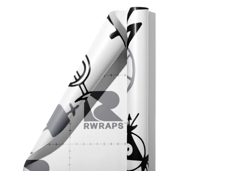 Basic Alchemy Mystic Wrap Film Sheets~Rwraps Series 914 Basic Alchemy Mystic Scrolled Sheet~3