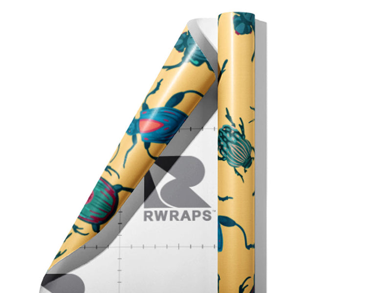 Basic Collection Bug Wrap Film Sheets~Rwraps Series 914 Basic Collection Bug Scrolled Sheet~3