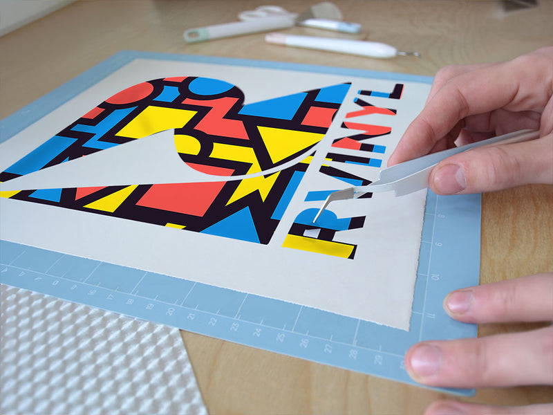 basic geometry abstract geometric Easy Weed Craft Vinyl