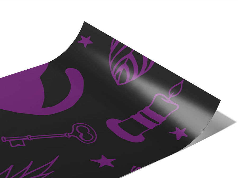 Basic Spellwork Witch Vinyl Wraps~Rwraps Series 914 Digitally Printed Vinyl Wrap~0