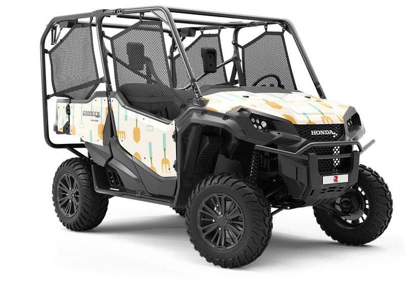 Basic Tools Gardening Utility Vehicle Vinyl Wrap