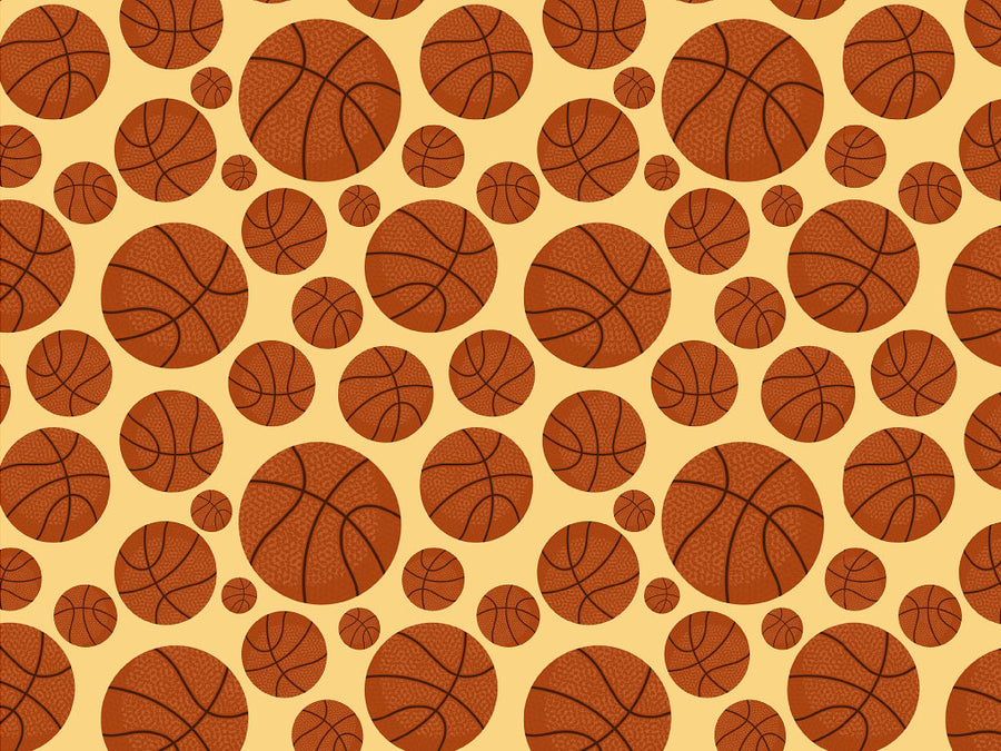 Basketball Practice Sport Vinyl Wrap Pattern~Rwraps Series 914 Digitally Printed Vinyl Wrap~0