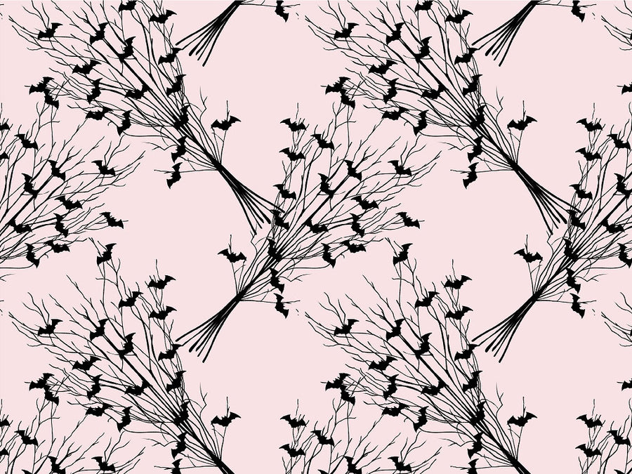 Bat Bouquet Gothic Vinyl Wrap Pattern~Rwraps Series 914 Digitally Printed Vinyl Wrap~0