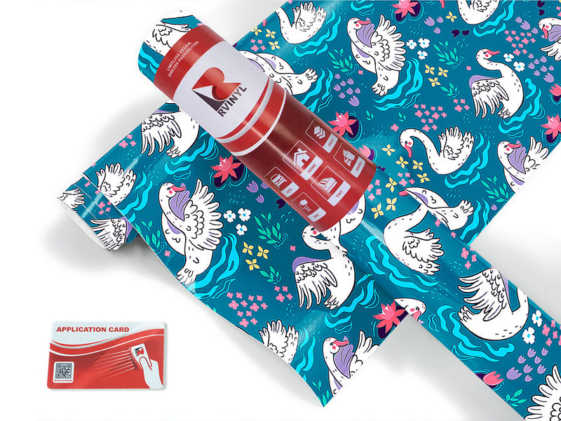 bath time bird Craft Vinyl Roll