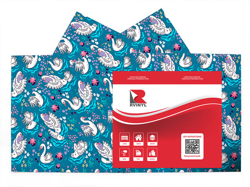 bath time bird Craft Vinyl Sheet Pack