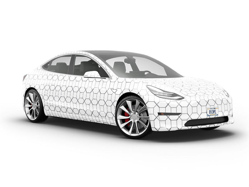 Bathroom Flooring Mosaic Vehicle Vinyl Wrap