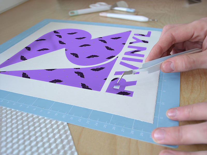 batting eye animal Easy Weed Craft Vinyl