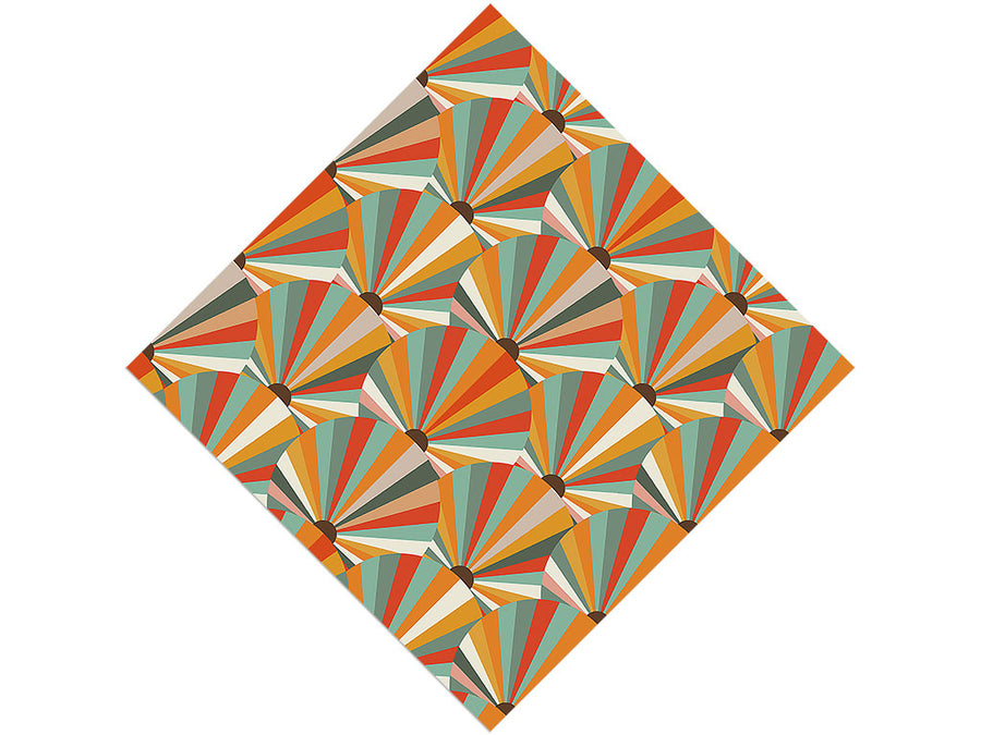 Be Gee Retro Vinyl Wrap Pattern