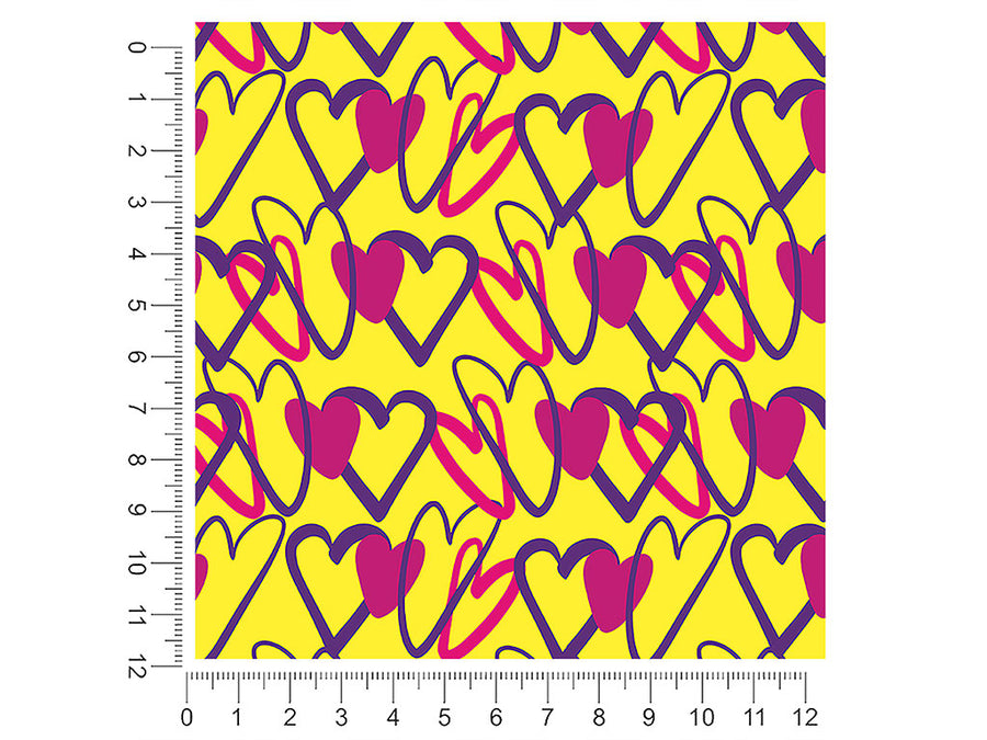 be mine heart 1ft x 1ft Craft Sheets