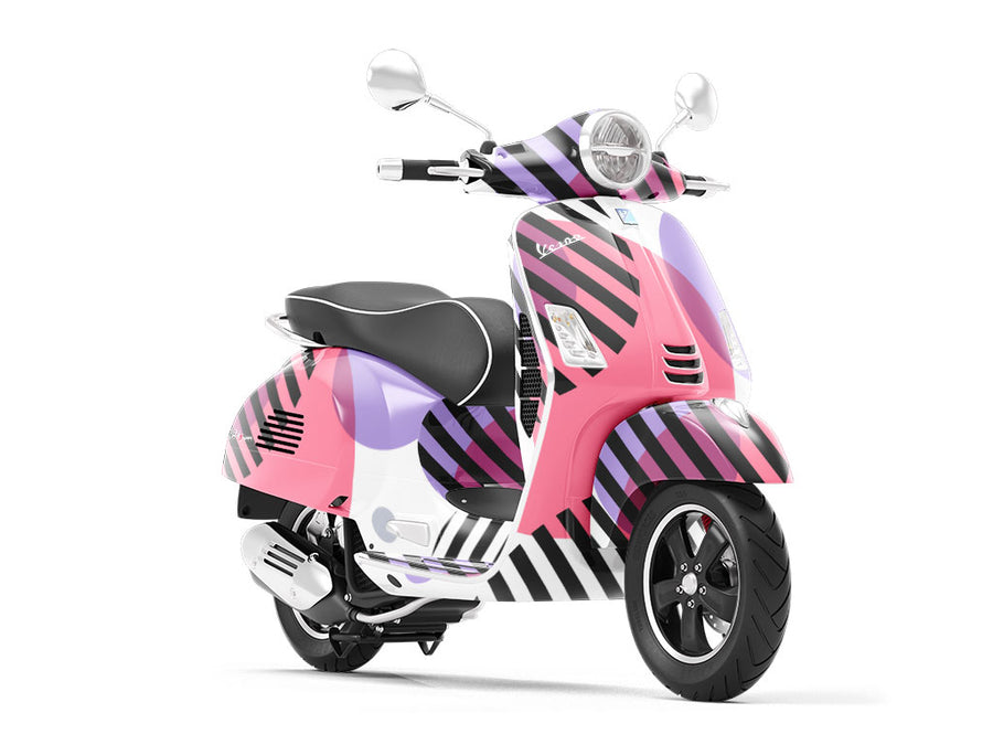 Beach Ballroom Abstract Vespa Scooter Wrap Film