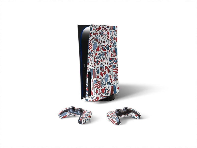 beach party Sony PS5 DIY Skin